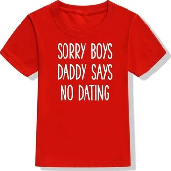 Dívčí tričko Dívčí tričko A2816 červená 6 B