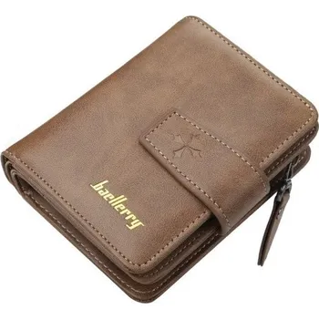 Peněženka Pánská peněženka se zipem M451 hnědá