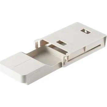 Úložný box Nalepovací šuplík pod stůl 22,5 x 16,3 cm krémová