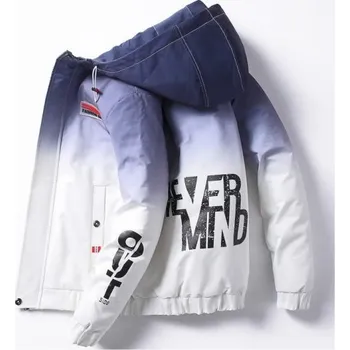 Pánská větrovka Pánská podzimní bunda S51 fialová S