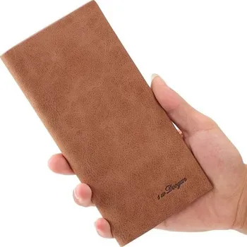 Peněženka Pánská kožená peněženka velká M494 hnědá