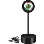 Projekční LED lampa s efektem slunečního světla