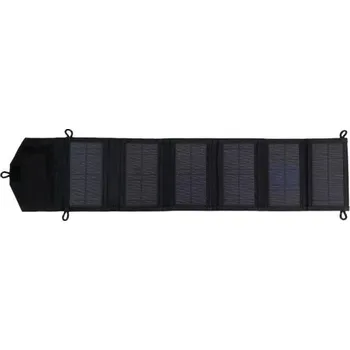 Powerbanka Skládací solární panel 800W 6dílný 20W/h USB 5V DC Přenosná polysilikonová nabíječka Power banka pro telefon Kempování Turistika 870x190 mm