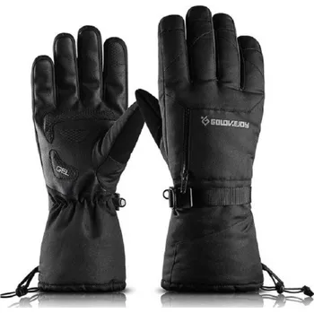 Cyklistické rukavice Zimní cyklistické rukavice černá M