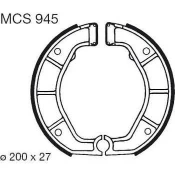 Motodíl Brzdové čelisti LUCAS MCS 945 MCS 945