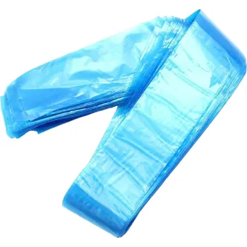 Tetovací barva Sáčky na tetovací strojek Ochranný obal na tetovací strojek Jednorázový obal na strojek 100 ks 80 x 5 cm modrá