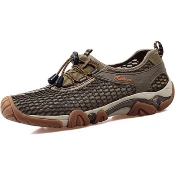 Pánské tenisky Pánské letní outdoorové boty khaki 45