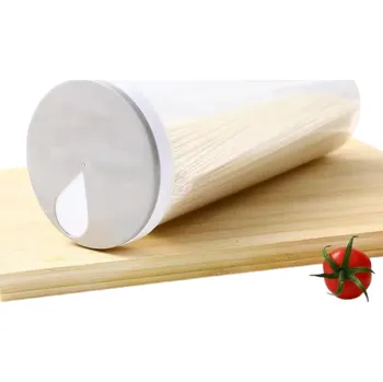 Termobox Plastová uzavíratelná nádoba na potraviny Úložný box do lednice Nádoba s víkem pro uchování čerstvosti potravin 27 x 10 x 8 cm šedá