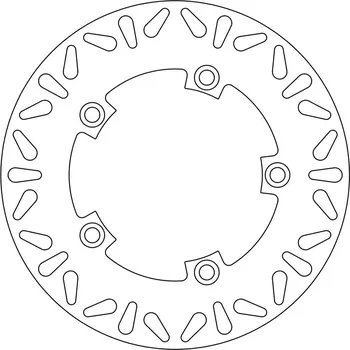 Brzda pro motocykl brzdový kotouč, NEWFREN SUZUKI GSR 750 2011-2012