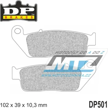 BRZDOVÉ DESTIČKY TRI F/R DP501