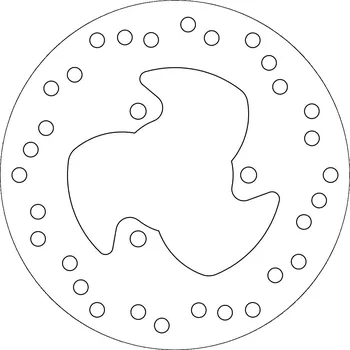 Brzda pro motocykl brzdový kotouč, NEWFREN YAMAHA YP 125 Majesty 2001-2009