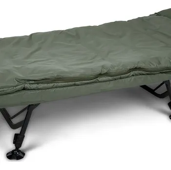 rybářské lehátko Sonik Bank-Tek 5 Season Sleep System Lehátko se spacákem