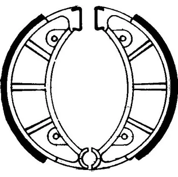 Auto-moto Brzdové čelisti FERODO 225129126 225129126