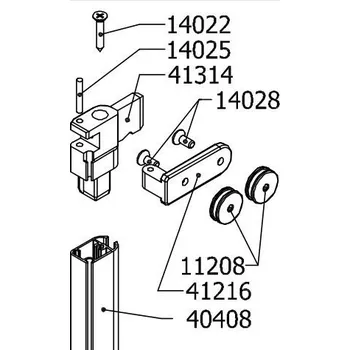 pant Čep k pantu 14026 Ronal