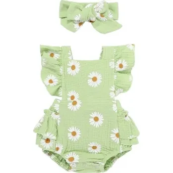 Kojenecký body Kojenecké body N801 světle zelená 0-6 měsíců