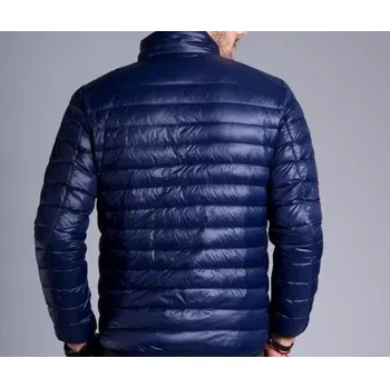 Luxusní pánská zimní bunda J1990 tmavě modrá M