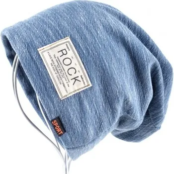 Čepice Pánská zimní čepice Rock J2096 světle modrá