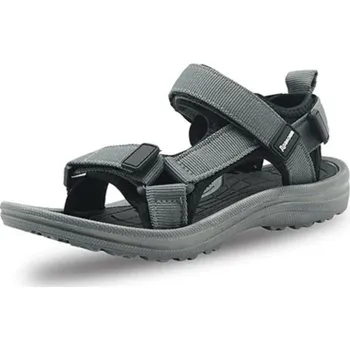 Dívčí sandály Dětské páskové sandály šedá 27