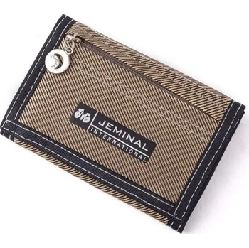 Peněženka Pánská peněženka na suchý zip M496 khaki