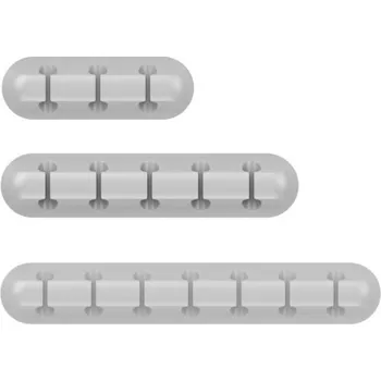 kabelová chránička Organizér na kabely 3 ks K1170 šedá