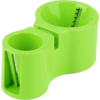 Struhadlo Dvojité spirálové struhadlo zelená