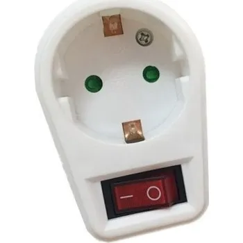 Elektrická zásuvka Zásuvka s vypínačem