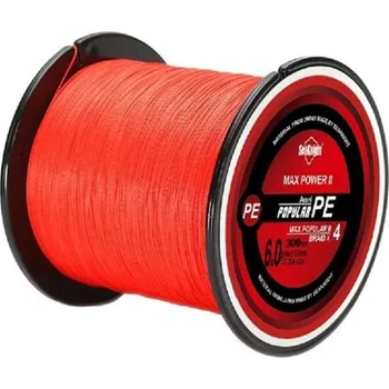 Vlasec na kapry 300 m červená 0,1 mm