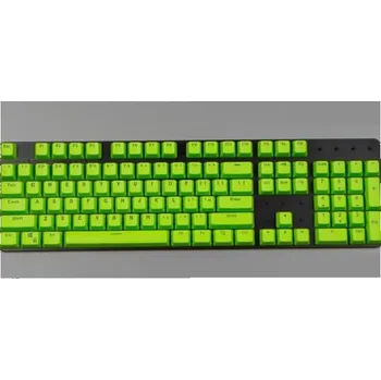Klávesnice Vyměnitelné klávesy PBT, 108 kláves zelená