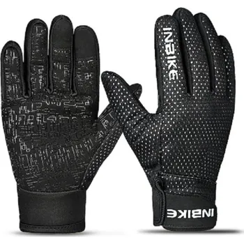 Rukavice Pánské cyklistické rukavice INBIKE J1466 černá M