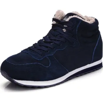 Pánská zimní obuv Zimní boty tmavě modrá 35