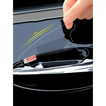 Ochranné fólie pod kliky dveří 8 ks