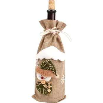 Vánoční dekorace Vánoční dekorace na lahev J3467 2