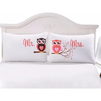 Dekorativní polštářek Povlaky na polštáře pro zamilované