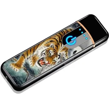 Zapalovač Plazmový zapalovač s tygrem P3431