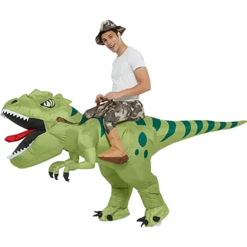 Karnevalová maska Nafukovací kostým dinosaura pro dospělé Cosplay dinosaura Karnevalový kostým Halloweenský kostým 150 - 190 cm