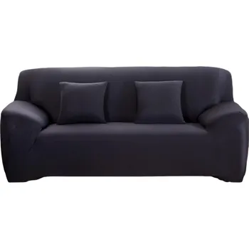 Potah na židli Potah na sedačku Z148 černá Křeslo (90 - 140 cm)