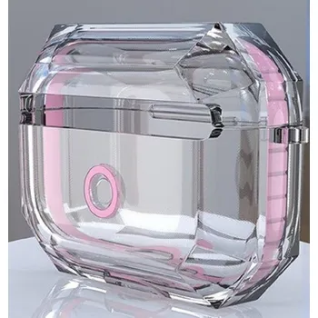 Příslušenství pro sluchátka Obal na pouzdro na Apple Airpods Pro K2149 světle růžová