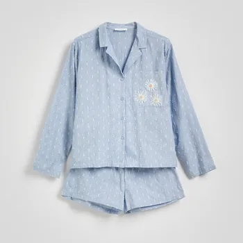 Reserved - Dvoudílné pyžamo - indigová - 161CS-57X - 161CS-57X-XL