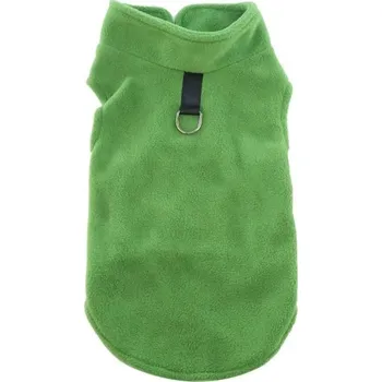 Obojek pro psa Psí fleecový obleček Teplá pohodlná vesta pro psy Zimní fleecový kabátek pro psy Obleček pro psy do chladého počasí zelená XL