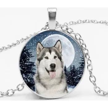 Náhrdelník Náhrdelník se psem černá 2