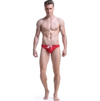 Pánské plavky Pánské plavky F875 červená L