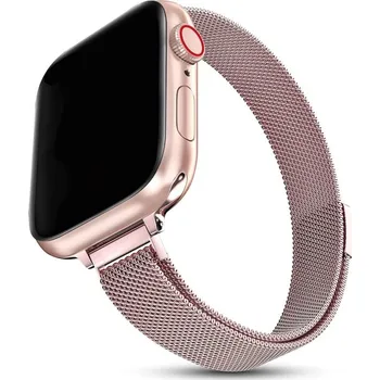 Magnetický řemínek pro Apple Watch 42 mm / 44 mm / 45 mm A4012 růžová
