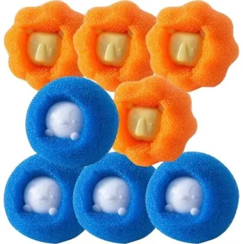 Prací koule Odstraňovač chlupů do pračky 8 ks 2