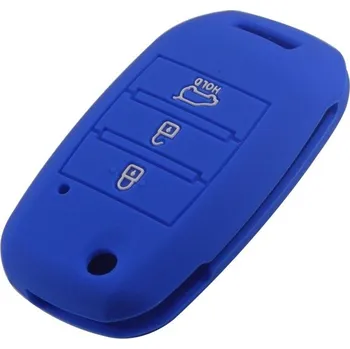 Silikonové pouzdro na klíč pro Kia modrá