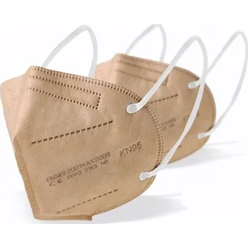 Respirátor FFP2 100 ks M509 béžova