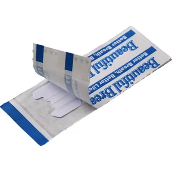 Pomůcka proti chrápání a spánkové apnoe Průhledné nosní náplasti proti chrápání 200 ks Lepší dýchání při spánku i sportu Zvýšení průtoku vzduchu Redukce ucpaného nosu