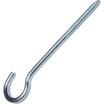 Vrut Hák stropní s vrutem 60 × 3,8 mm, ocel, pozinkovaný
