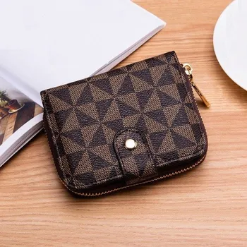 Peněženka Pánská kožená peněženka M658 tmavě hnědá S