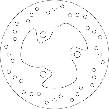 Brzda pro motocykl brzdový kotouč, NEWFREN YAMAHA YQ 50 Aerox 1997-1997