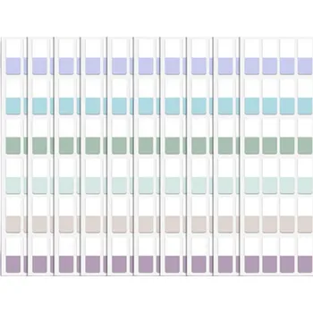 Samolepící bloček Samolepicí štítky 12 x 28 mm 240 lístků 2